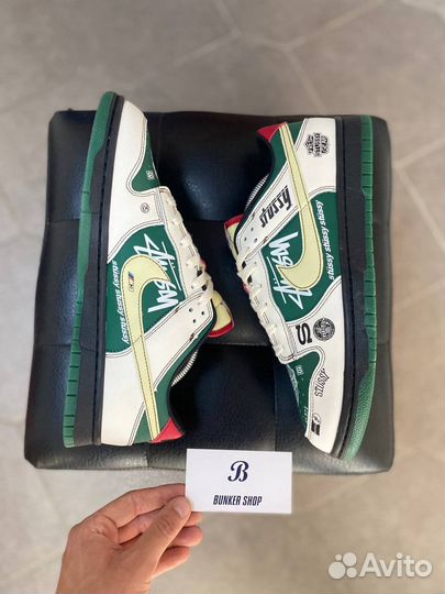Кроссовки nike SB dunk LOW x stussy BMW M3