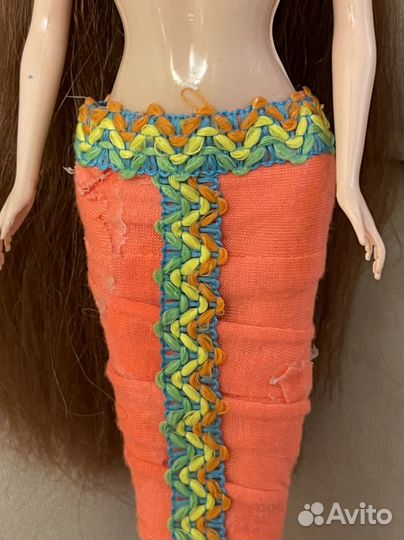 Кукла-русалка Сейшелы в коллекцию