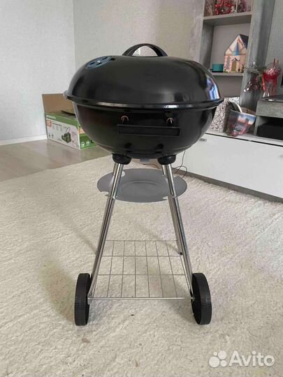 Гриль барбекю садовый. Новый