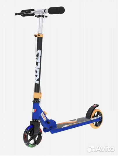 Самокат детский со светящимися колесами