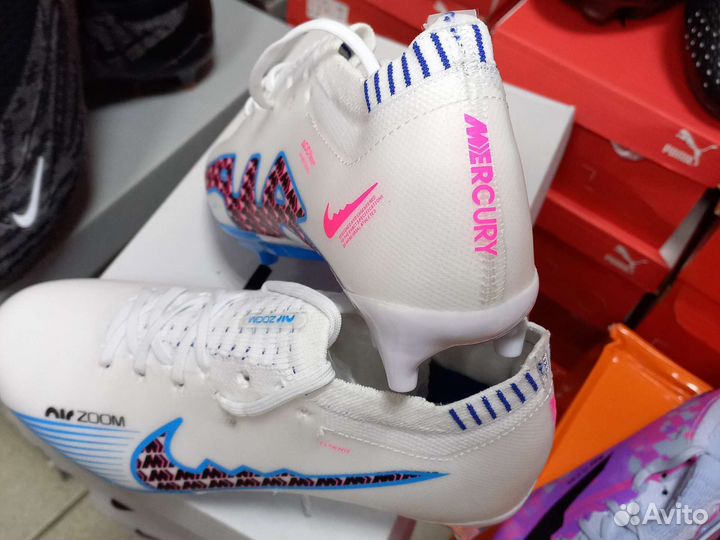 Футбольные бутсы nike air zoom mercurial vapor