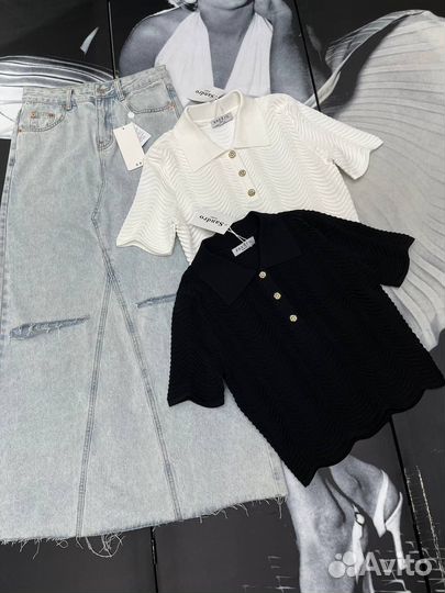 Футболка поло sandro