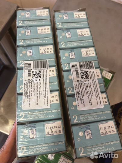 Кефир и творог Агуша