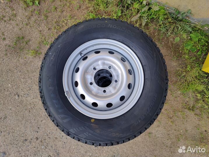 Колеса шипованные viatti nordico на ниву chevrolet