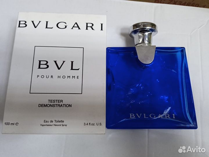 Тестер bvlgari BLV Pour Homme, 100ml