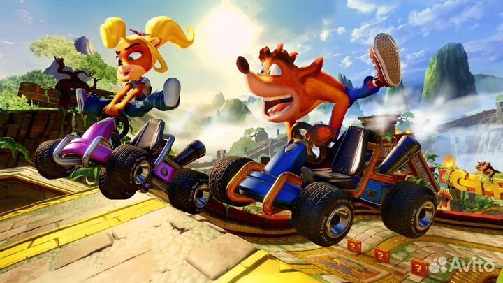 Crash Bandicoot N Sane Trilogy + CTR Nitro PS4/PS5