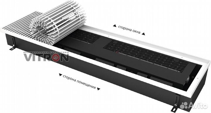 Обогреватель электрический внутрипольный Витрон
