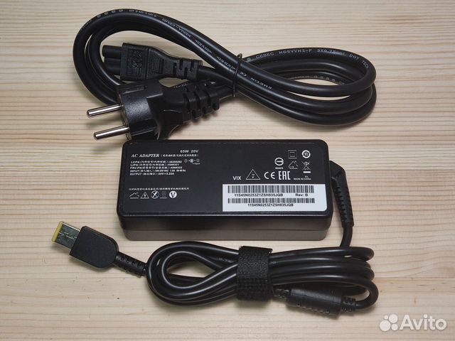 Блок питания ноутбука Lenovo 65W 20V 3.25A USB