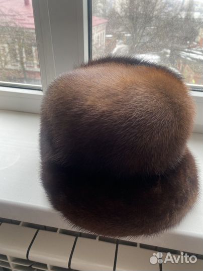 Шапка норковая женская
