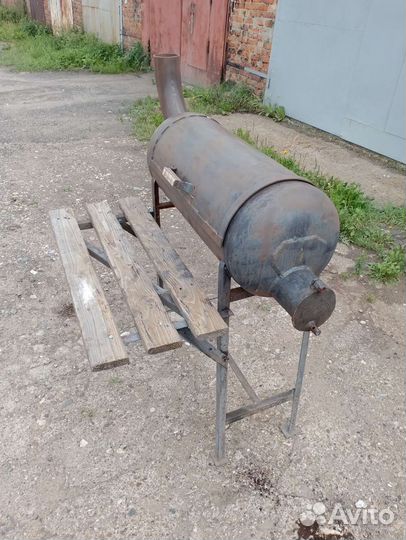 Мангал с крышей