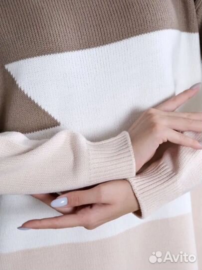 Свитер женский оверсайз 44-52