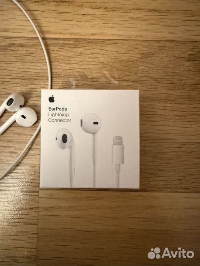 Наушники apple earpods lightning