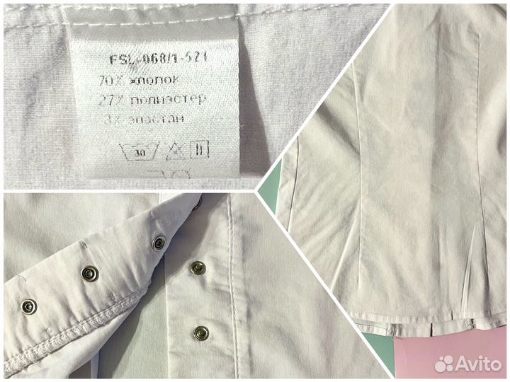 Блузка школьная на девочку 122 маленькая леди