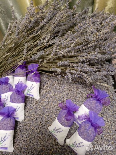 Саше лаванда, букеты