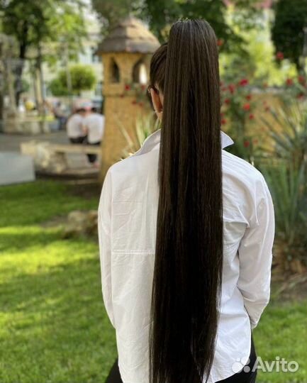 Накладной хвост /хвост на резинке/волосы