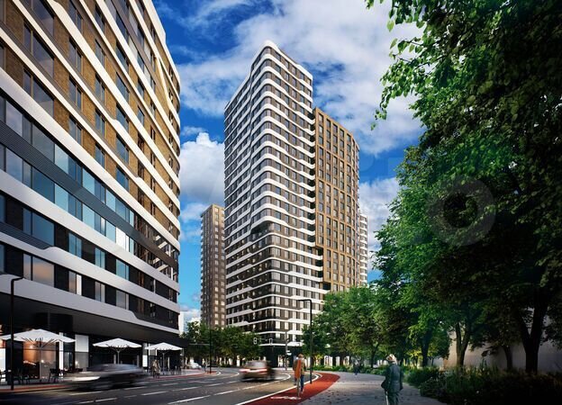 Квартира-студия, 30,5 м², 14/25 эт.