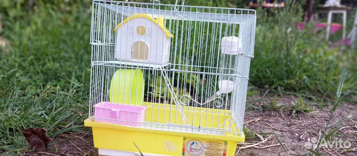 Клетка для хомяка двухэтажная