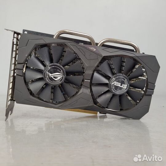 Видеокарта asus radeon RX 560 strix OC 4Гб