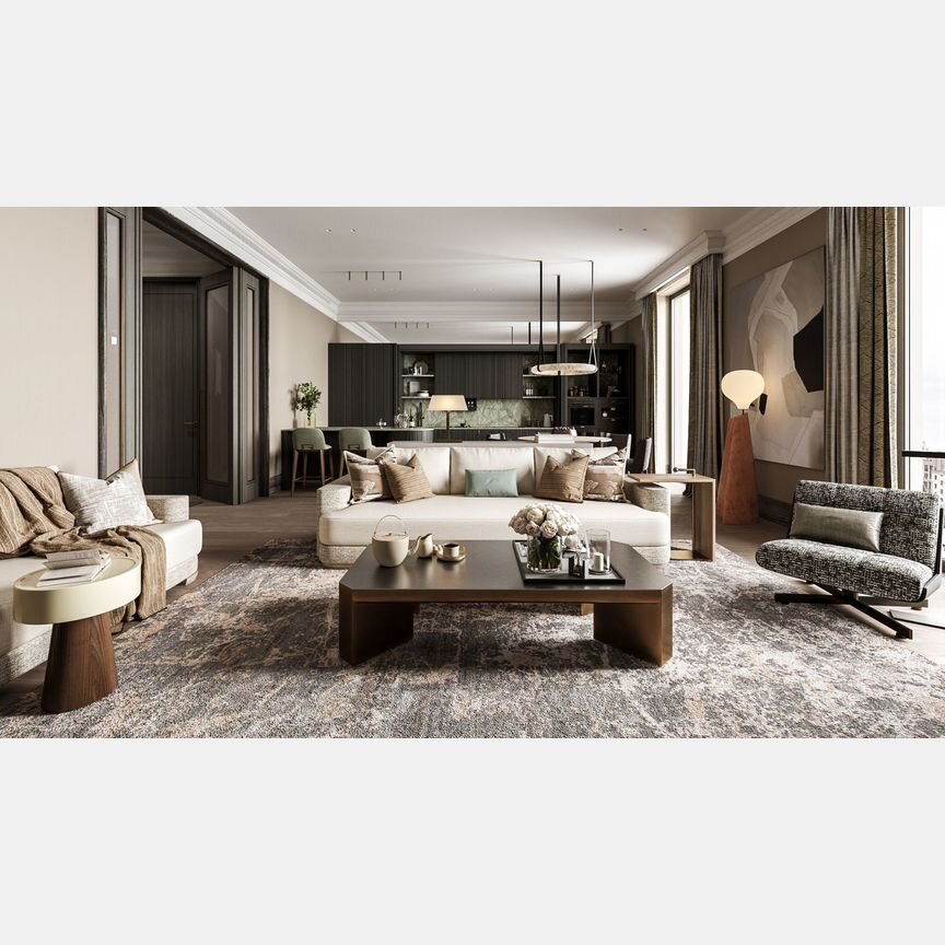 3-к. квартира, 295,1 м², 2/7 эт.