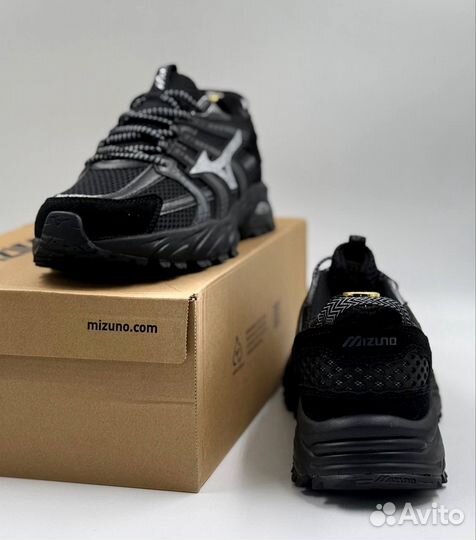 Мужские кроссовки Mizuno (чёрные)