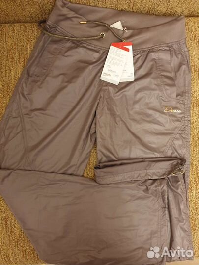 Брюки спортивные женские тонкие водонепроницаемые