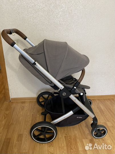 Прогулочная коляска cybex balios s lux soho grey