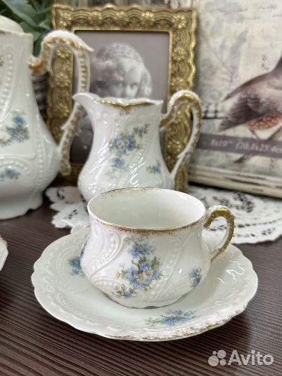 Антикварный кофейный набор 