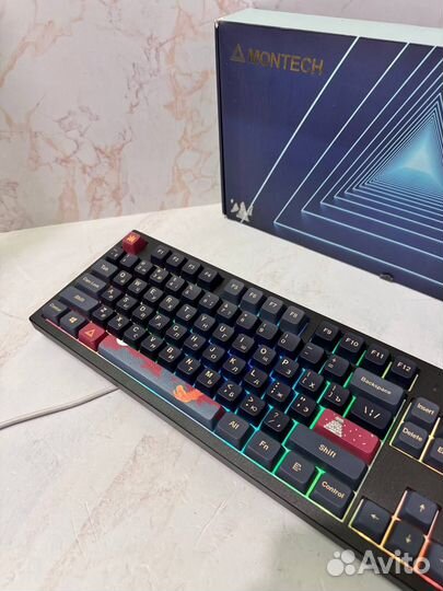 Клавиатура Montech MKey TKL Darkness MK87DY