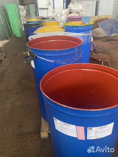 Бочка металлическая 200 л пищевая