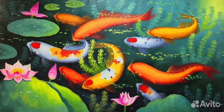 Авторская картина маслом 