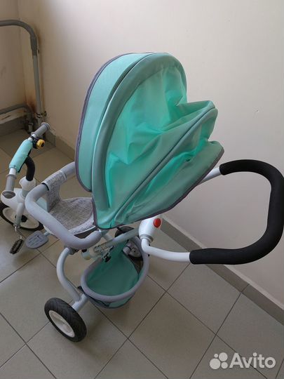 Детский трехколесный велосипед бу