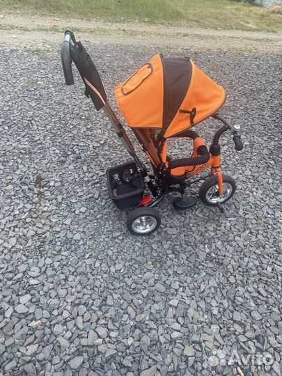 Велосипед детский с ручкой