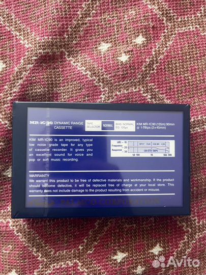 Аудиокассета kim MR-90 новые