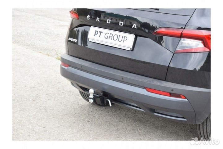 Фаркоп 100/2500кг (Крюк съёмный/Тип шара E)