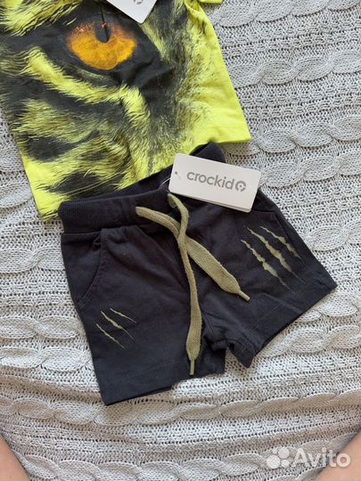 Костюм летний crockid 74 новое