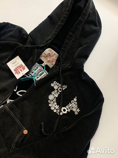 Зип худи True religion x chief keef на руках