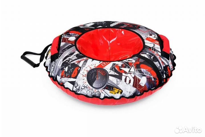 Тюбинг d-850 принт с/кам экстрим красн