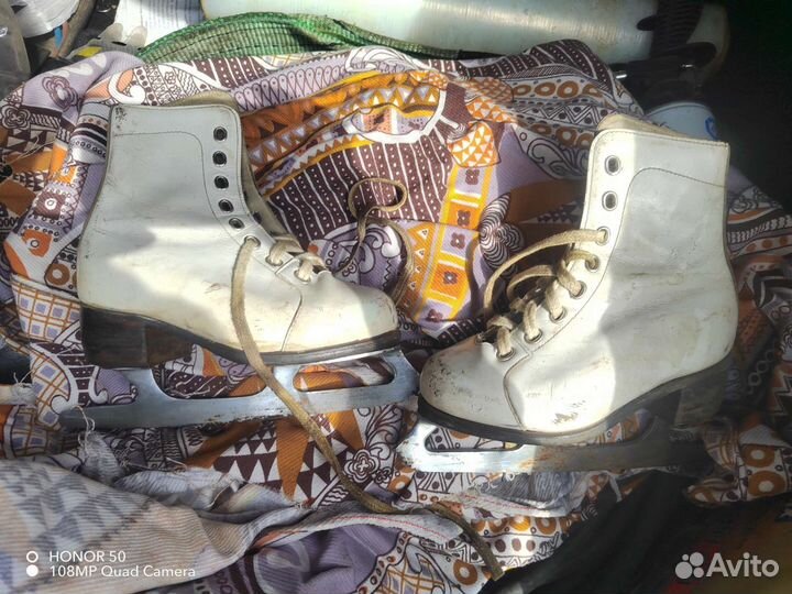 Коньки детские 17,5 см. Времен СССР