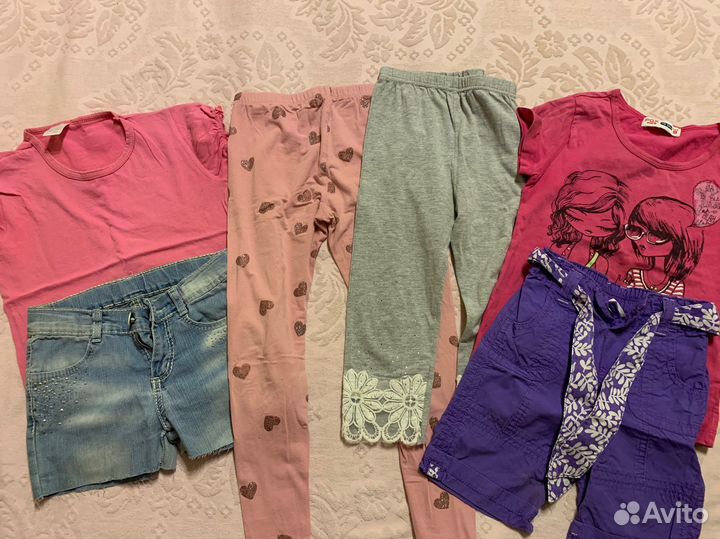 Вещи пакетом на девочку 98-104