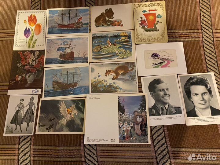 Открытки, почтовые карточки, конверты