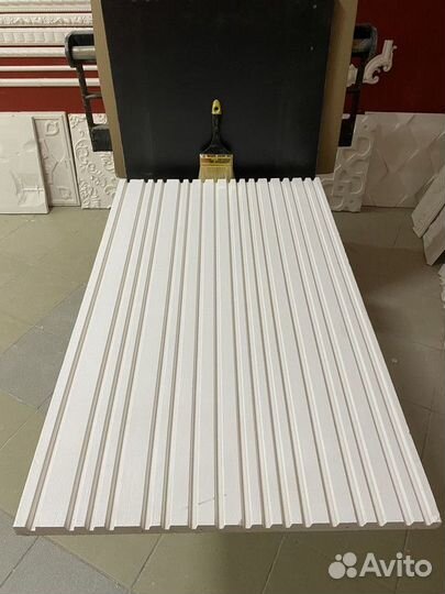 Панели протяжные из гипса для отделки стен