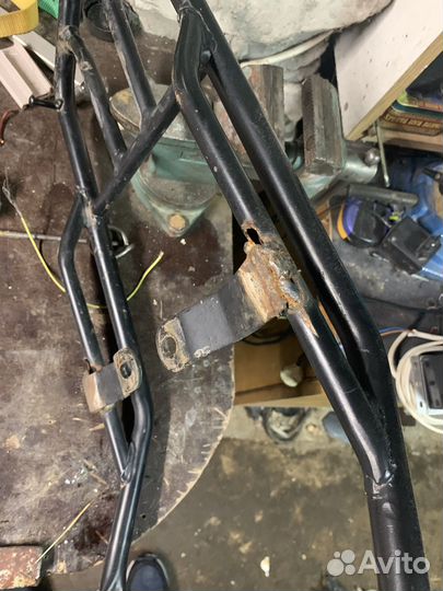 Багажник на мопед альфа