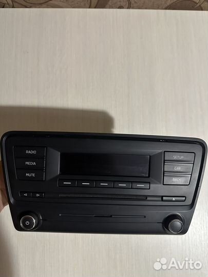 Магнитафон skoda octavia a7