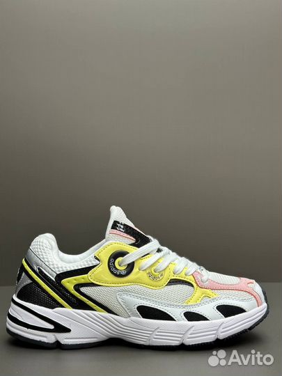 Кроссовки Adidas Astir Yellow White