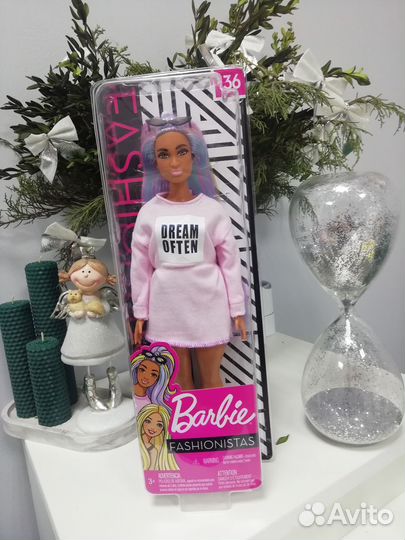 Кукла барби barbie fashionistas нрфб