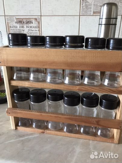 Набор баночек для специй