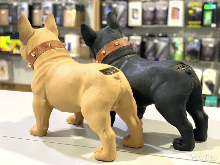 Блютуз колонка собака Бульдог