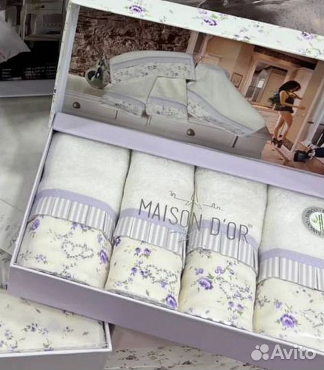 Полотенца roses maison DOR 4- шт - 30*50