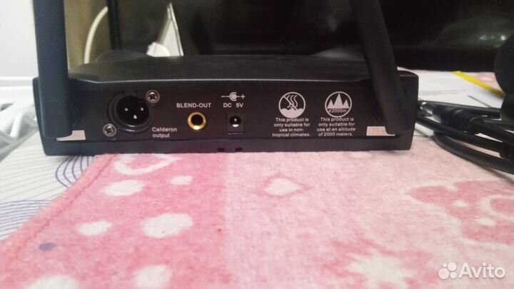 Беспроводные караоке микрофоны Tesler wms-320