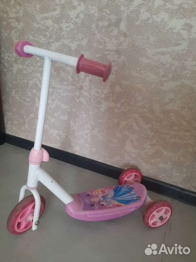 Самокат детский трехколесный бу